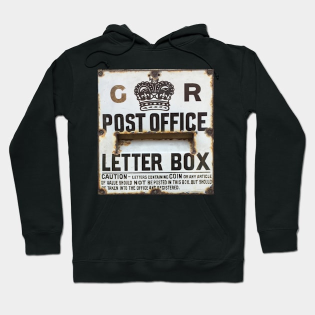 Penshurst GR Post Box sign Hoodie by Dpe1974